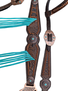 ชุดบังเหียน100% น้ำหนักเบาหนังแท้สำหรับขี่แบบตะวันตกอาร์เจนติน่าหนังวัวแท้ - Product Image 4