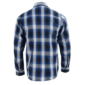 Chemises en flanelle pour hommes sur mesure, nouvelle arrivée en gros, 100% coton, grande taille, manches longues, plusieurs couleurs, logo personnalisé - Product Image 6