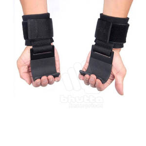 Ganchos de Neopreno Antideslizantes y Transpirables para Levantamiento de Pesas, Agarre Personalizado para Ejercicios de Fitness - Product Image 2