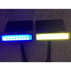 Consciot Lot de 6 projecteurs solaires 54 LED 7 couleurs changeantes étanches IP67 5W Puissance Projecteurs de jardin extérieurs certifiés RoHS - Product Image 4