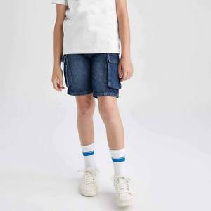 Logo personnalisé Prix de gros Short en jean pour hommes avec logo personnalisé Shorts pour hommes Streetwear de haute qualité - Product Image 4