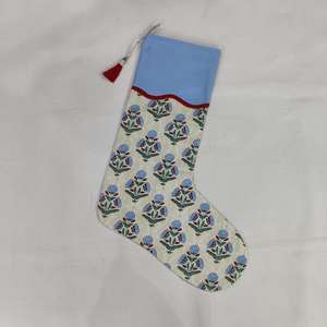 Wholesale Handmade Vintage Cotton <b>Stocking</b> Luxury Indian Santa Claus Shape Christmas <b>Stocking</b>, Wholesale Indian <b>Stockings</b> Buy - Product Image 3