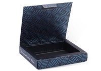 Boîtes en papier Kraft à tiroir coulissant en carton avec Logo personnalisé pour hommes, ceinture, montre, portefeuille, emballage de boîte-cadeau