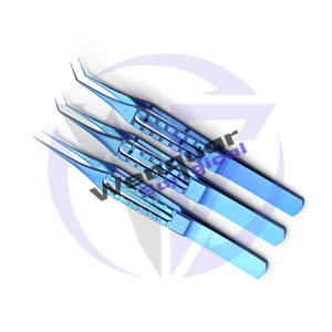 Pinzas Profesionales para Implante Capilar, Herramientas Quirúrgicas Manuales de Titanio Azul para Colocación de Injertos, Fabricadas en Acero Inoxidable por Wenquar - Product Image 6