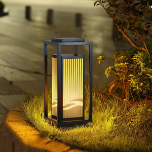 Luces de Jardín con Diseño de Luna Creciente, LED Blanco Cálido, Temperatura de Color RGB, Cuerpo de Aluminio y Acero Inoxidable, IP68, Alimentación CA/CC - Product Image 2