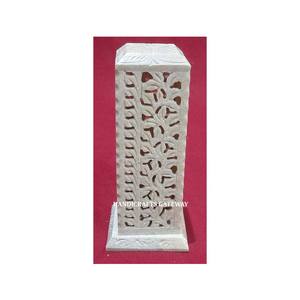 Diseño único indio hecho a mano esteatita incienso Torre mejor tallado diseño Floral forma Rectangular para decoración del hogar propósito - Product Image 1
