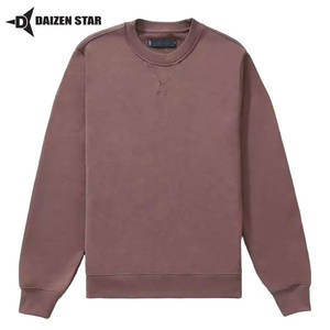 Sudadera Personalizada para Hombre, Estilo Casual, Cuello Redondo, Felpa, Talla Grande, Ropa de Calle de Invierno, 100% Algodón, Tinte Liso, Servicio OEM - Product Image 4