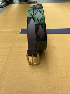 Cinturón ecuestre de cuero de alta calidad para hombre y mujer, Cinturón de piel, hecho a mano - Product Image 2