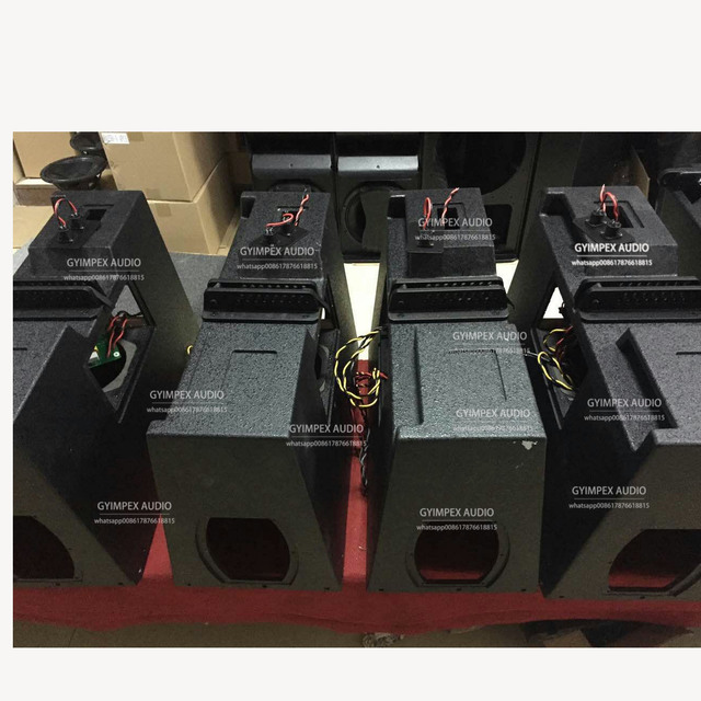 Outdoor Audio Equipment Passive Column Speaker 2*10 Inch Creative Subwoofer Speaker Acousitcs Line Array System