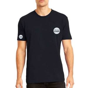 Unisex Customizable High Quality <b>100</b>% Cotton/<b>Polyester</b>/Cotton Short Sleeve Casual Loose Solid Basic Tee Tops Ringer T-<b>Shirts</b> - Product Image 2