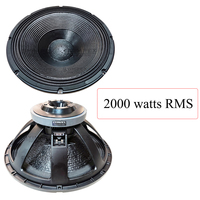 Caisson de basses passif haute puissance de 21 pouces, haut-parleur de bonne qualité, meilleur prix, haut-parleur en ferrite de 21 pouces pour performances intérieures, audio professionnel