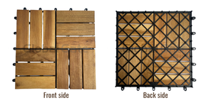 Azulejos de cubierta de madera de acacia impermeables antideslizantes de grado superior, pisos modernos para interiores y exteriores, técnicas suaves, gran oferta - Product Image 6