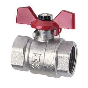 Valvola a Sfera a Farfalla da 3/4 Pollici - Product Image 1