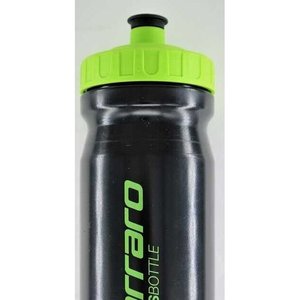 Bottiglia d'acqua CARRARO nero-verde MAX 600 ML