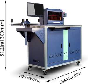 Machine de pliage automatique pour la fabrication de lettres en relief en aluminium - Product Image 3