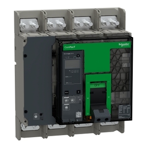 Interruttore Automatico SCHNEIDER ELECTRIC ComPacT NS630bL 150kA 415VAC 4P MicroLogic 2.0A Fisso Azionato Manualmente Modello C063L42AFM - Product Image 1