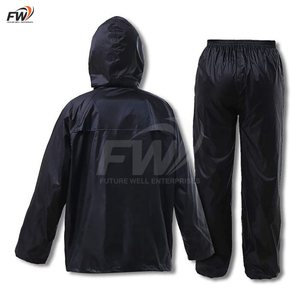 Imperméable de travail industriel économique et robuste en PVC, ensemble 2 pièces (veste et pantalon) résistant à l'eau - Product Image 2