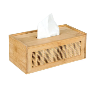 VIET FARGIMEX Eco <b>Bamboo</b> Tissue <b>Box</b> Minimalist Style with Custom Options <b>Wood</b> Crafts Product - Product Image 3