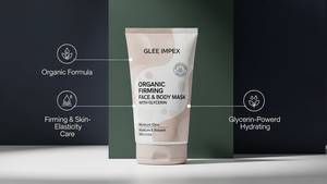 Masque Visage Raffermissant Bio à la Glycérine Crème Hydratation Profonde & Soin Raffermissant de la Peau Format Voyage - Product Image 2