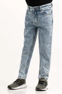 Modern Kids <b>Boys</b> Casual <b>Jeans</b> Stretchable Denim Straight Fit Pants Acid Wash Solid Design Party Everyday Wear Winter - Product Image 3