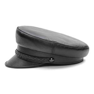 Discount chauffeur hat australia Top Sellers Chauffeur Hat Unisex Force Academy Parade Cadet Service <b>Cap</b> Adjustable Customizable - Product Image 2