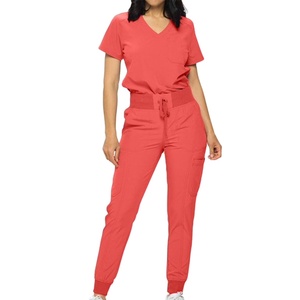 Factory Custom Athletic Nursing <b>Scrubs</b> Uniforms Sets Joggers Cotton Knitted Medical Hospital Needle Detection MADE BY BS 2026 - Product Image 5