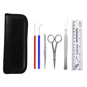 6 pièces Kits chirurgicaux avancés avec lames de poignée de scalpel porte-aiguille pince à épiler kit de chirurgie médicale - Product Image 3