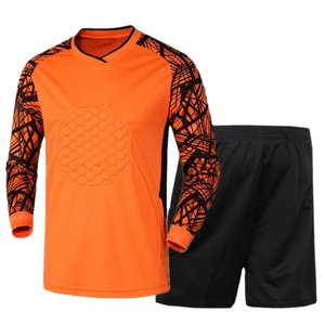 Camiseta de portero de fútbol para hombre, conjuntos de fútbol, uniformes de portero, pantalones de entrenamiento disponibles con logotipo de embalaje personalizado - Product Image 2