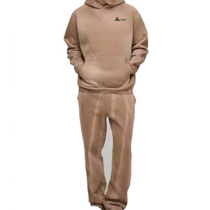Chándal con Capucha para Hombre, 100% Algodón, Tallas Grandes Disponibles, Diseño Sólido, Diferentes Colores de Invierno, Secado Rápido, Superventas - Product Image 1