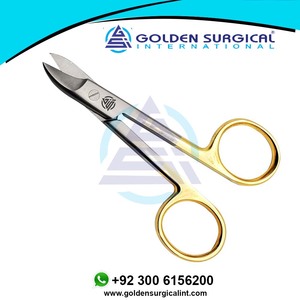 Ciseaux de coupe pour collier de couronne orthodontique dentaire, ciseaux d'art et d'artisanat TC |   Instruments dentaires pour prothèses dentaires sans dents Prix bas - Product Image 6