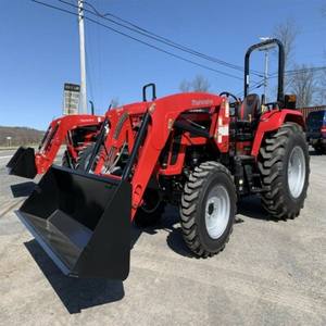 Tracteur d'occasion Mahindra 50-80 CV pour serres et vergers, nouveau modèle 2025, mini-tracteur diesel sur roues avec transmission 4x4 et pompe de 60 CV - Product Image 1