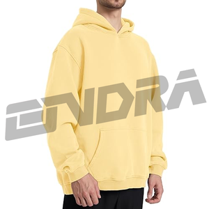 Sudadera extragrande amarilla Sunkissed con energía urbana, suave, transpirable y cómoda para uso diario, estilo urbano esencial - Product Image 4