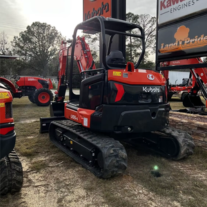 Miniexcavadora Kubota U55-5 Auténtica de 2025, Maquinaria Original Usada, 3 Toneladas de Peso Operativo, Incluye Caja de Cambios, Bomba y Motor - Product Image 3