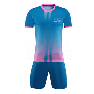 Uniforme de Fútbol Personalizado de Alta Calidad, Superventas, 100% Poliéster, Transpirable, de Secado Rápido, con Impresión de Nombre - Product Image 1