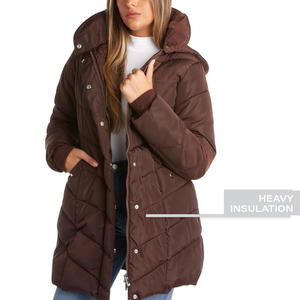 แจ็กเก็ตระบายอากาศสำหรับฤดูหนาวพร้อมพิมพ์โลโก้ตามสั่งเสื้อโค้ทเก็บความร้อนกลางแจ้งแบบปัก - Product Image 3