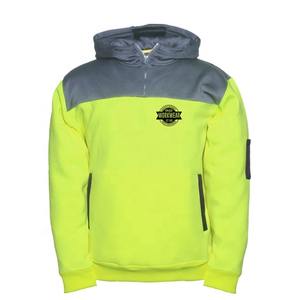 Sudadera de Trabajo de Seguridad Reflectante de Alta Visibilidad para Hombre, Dos Tonos, Personalizada, con Cinta Reflectante, Poliéster, Certificación CE, Transpirable - Product Image 6