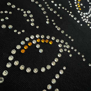 Venta al por mayor, nuevo diseño, camisetas con diamantes de imitación para hombres, ropa de calle, moda, camisetas impresas para hombres, diseño personalizado, camiseta con diamantes de imitación para hombres - Product Image 4