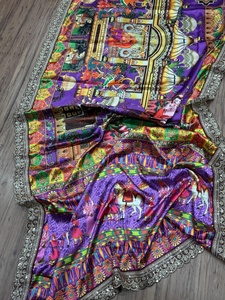 Hermosa Pashmina Impreso Gajji Seda Saree Exclusivo Étnico Boda Fiesta clásica Ropa tradicional para mujeres Ropa más vendida - Product Image 5