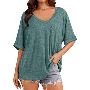 Summer High Quality Blank T-<b>shirts</b> Casual Loose Round Neck Printed T-<b>shirt</b> Oversize Graphic T-<b>shirts</b> <b>for</b> <b>Women</b> - Product Image 5