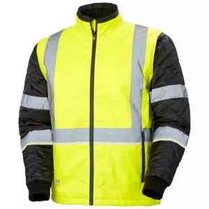 Chaqueta de seguridad de trabajo de alta visibilidad transpirable de alta calidad hecha a medida para uso en exteriores chaqueta de seguridad 2025 de alta calidad al por mayor - Product Image 1