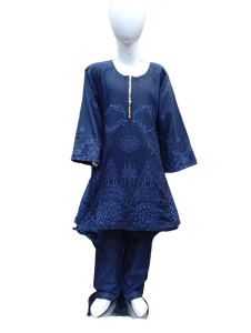 Haute qualité exportation prêt à l'emploi coton robe pour enfants respirant pakistanais filles déguisement dentelle décoration Club Occasions - Product Image 5