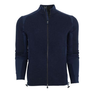 Vente en gros OEM Pull-over léger et imperméable en nylon 100% à capuche Veste coupe-vent à demi-glissière pour hommes pour les sports d'hiver - Product Image 4