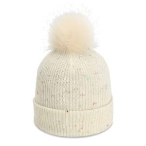 Women & Girl's Winter Warm <b>Beanie</b> <b>With</b> Fur <b>Pom</b> <b>Pom</b> Hats - Product Image 5