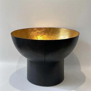 MoltenShade Garden <b>Firepit</b> with Hammered <b>Metal</b> Texture for Outdoor Garden Patio Heating Camping and Decoration Use - Product Image 3