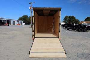 Remolque de Carga 7K de Diseño Moderno 2024, Remolque Utilitario de Acero de Alta Calidad 6x12 con Altura Extra y Paquete Blackout - Product Image 4