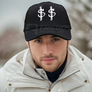 Modern Customizable Trucker Hat 100% Cotton Lightweight Comfortable Mesh Design for Outdoor Travel Use Casual Fashion Custom - Product Image 6