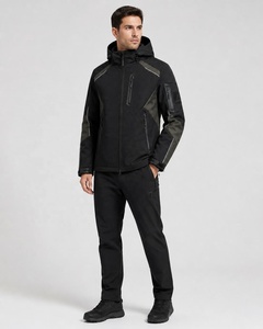 Chaqueta Casual de Invierno con Capucha para Hombre HAPPY HORSE, Chaqueta Softshell Impermeable y Cortavientos, Exterior de Nailon y Algodón, Forro de Poliéster y Algodón - Product Image 5