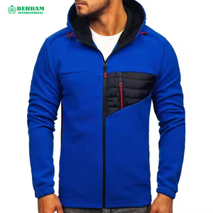 Nouveau design – Sweat à capuche intégral zippé avec logo personnalisé sur le devant – Unisexe – Polaire/Tissu éponge français – Respirant – Séchage rapide – Style vintage – Hiver - Product Image 5