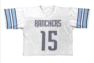 Venta al por mayor personalizado 100% poliéster hombres malla Lacrosse Jersey barato reversible y duradero sublimación camisa para equipos - Product Image 2