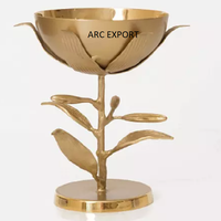 Nuevo diseño fantástico quemador de incienso de Color plateado y dorado Material brillante decoración grande quemador Bakhoor en precio asequible